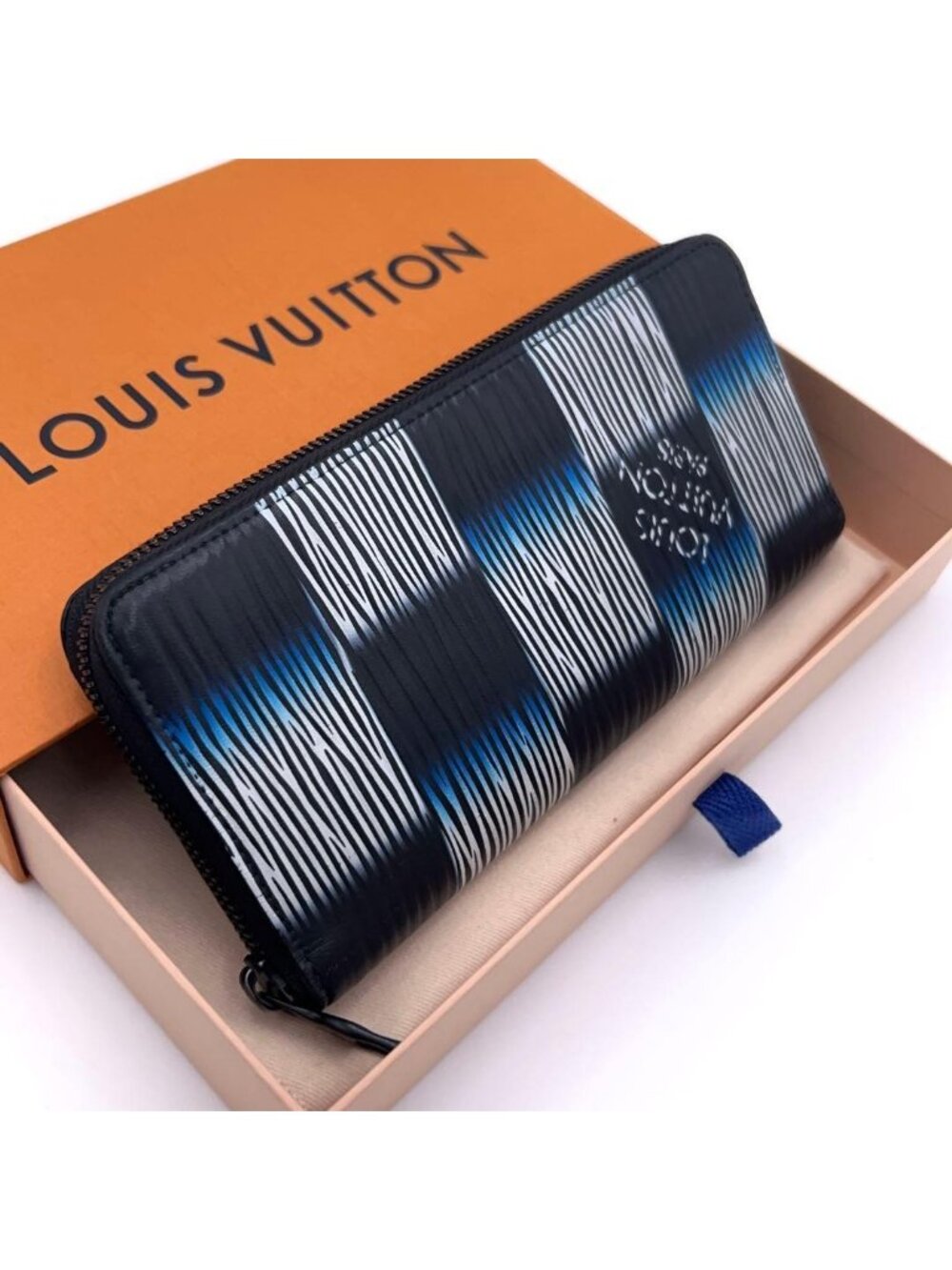 Louis Vuitton Damier Rush Zippy Wallet Vertical